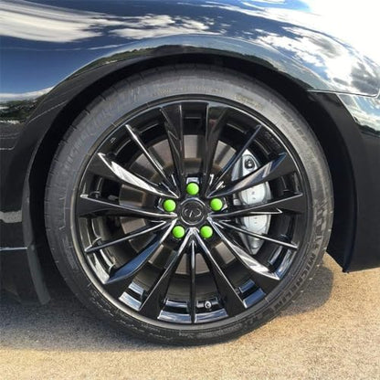 ColorLugs Vinyl Lug Nut Cover | Neon Green | Flexible Fit Wheel Lug Nut Cap | - Image 5