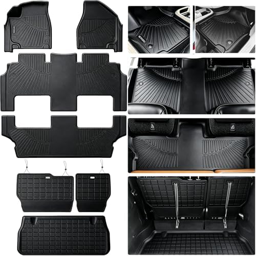 Floor Mats Set for 2017-2026 2027 Chrysler Pacifica by WAYIDSS