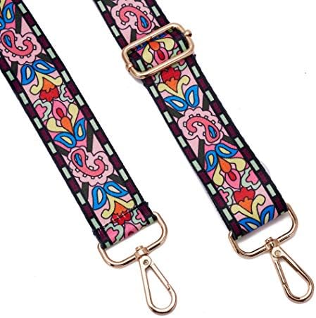 ZOOEASS Wide Shoulder Strap Adjustable Replacement Belt Crossbody Canvas Bag - Image 2