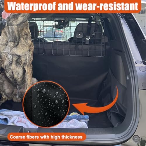 SUV Cargo Liner for Dogs, Heavy Duty Waterproof Oxford Cloth Pet Trunk - Image 5