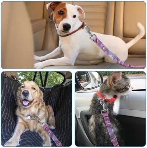 Adjustable pet cat and Dog car seat Belt. The Lanyard is Flexible and - Image 6