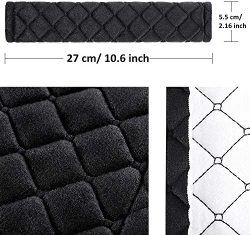 Tatuo 4 Pack Seat Belt Cover Extra Long Soft Pad - Image 2