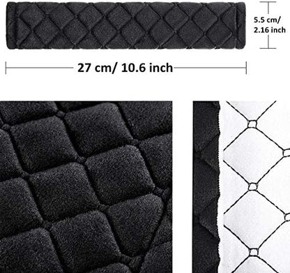 Tatuo 4 Pack Seat Belt Cover Extra Long Soft Pad - Image 2