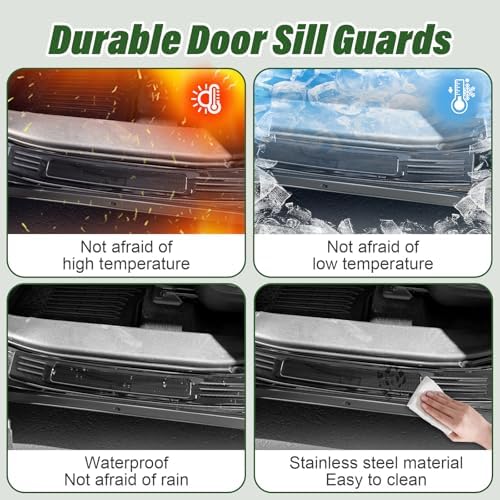 Door Sill Protector for Toyota Highlander 2020-2026 Door Sill Guards - Image 4