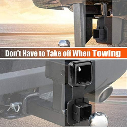 CZC AUTO 2 Inch Trailer Hitch Cover Plug Cap Insert, 2 Pack - Image 5