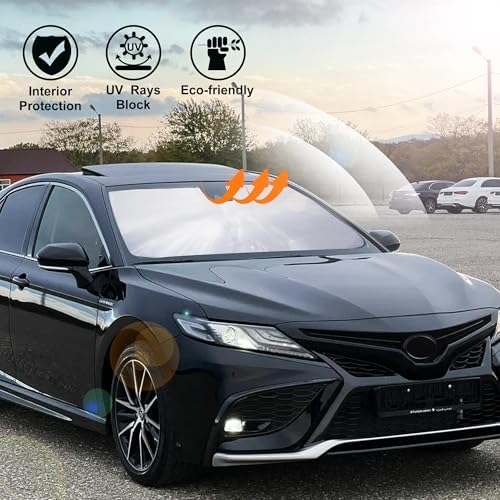 Windshield Sun Shade for 2018-2025 2026 Toyota Camry Accessories - Image 6