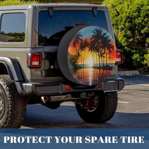 Beach Spare Tire Cover Waterproof Dust-Proof Spare Wheel Covers - Image 6