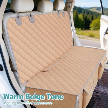 Bark Lover Dog Car Seat Cover for Back Seat Waterproof Backseat Protector - Image 4