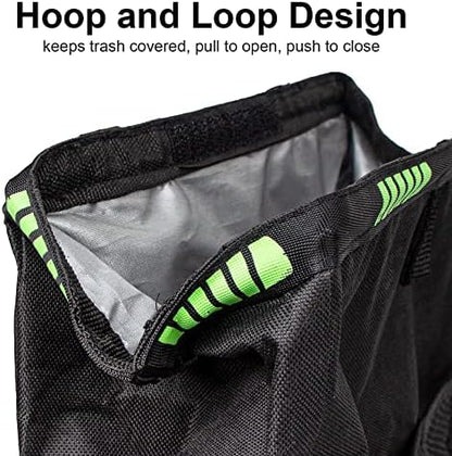Car Trash Can, Car Trash Bag Hanging, 3.5 Gallons Ultra Large Capacity - Image 6