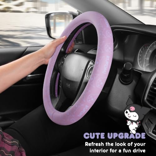 Sanrio Kuromi Steering Wheel Cover - Image 6