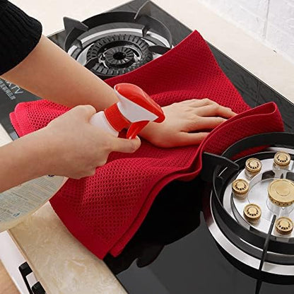 Homaxy 100% Cotton Waffle Weave Kitchen Dish Towels 6-Pack - Image 5