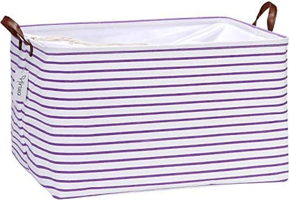 Hinwo 70L Extra Large Canvas Storage Bin by Hinwo