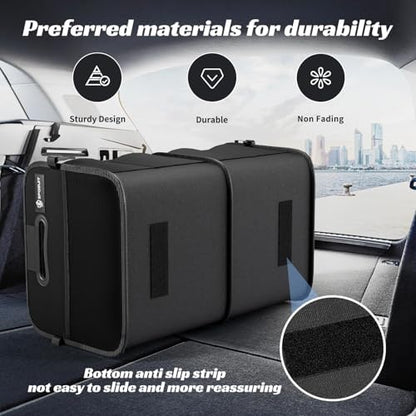 Sposuit Trunk Organizer for Car - 55L Collapsible Sturdy Car Storage - Image 3