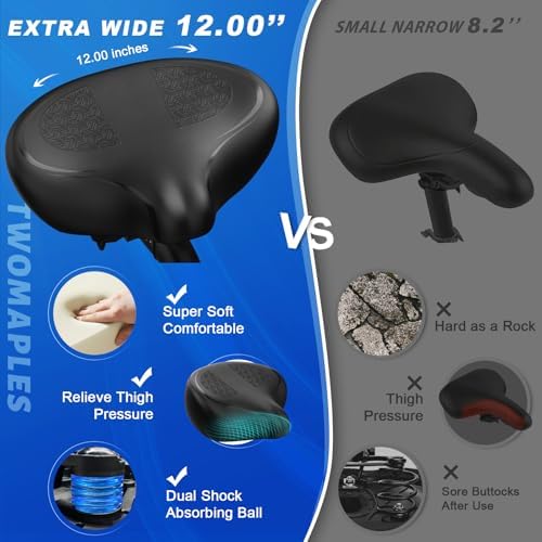 Noseless Bike Seat Cushion for Men & Women - Image 2