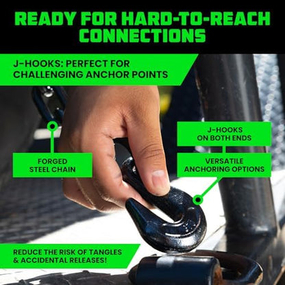 Rhino USA Car Hauler Tie Down Straps - Image 3