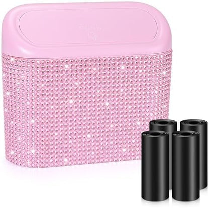 Accmor Bling Pink Car Trash Can by Accmor