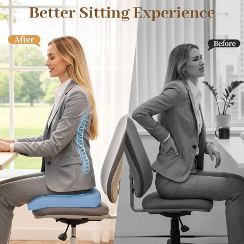TranquilRelax XL Memory Foam Seat Cushion - Image 5