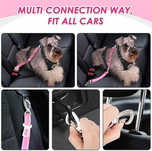Lukovee Dog Car Harness Seat Belt, Harness & Seatbelt - Image 2