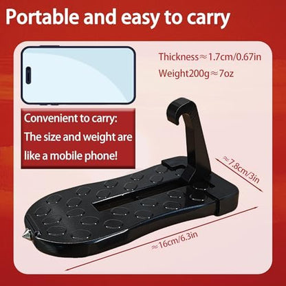 Car Door Pedal, Portable and Universal roof Channel, high-Strength Foldable - Image 5