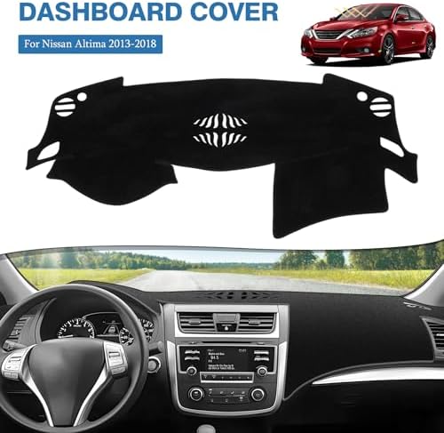 FIILINES Dash Cover for 2013-2018 Nissan Altima, Dashboard Mat Exact Fit for - Image 2