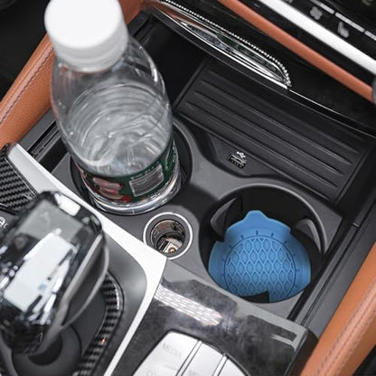 Zpana Bling Car Cup Holder Coaster, Shockproof Auto Interior Decorative Coasters - Image 4