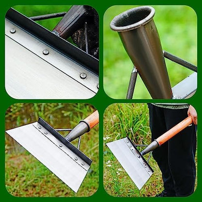 9.8inch Multifunctional Outdoor Garden Shovel, Heavy Duty Steel Cleaning Shovel - Image 7