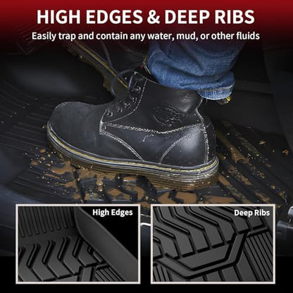 LASFIT Floor Mats for Nissan Rogue 2026 2025 2024 2023 2022 2021 - Image 3