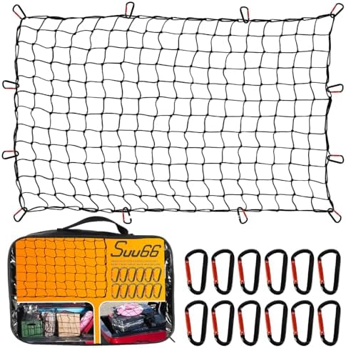 Suu66 Heavy Duty Cargo Net for Pickup Truck Bed by Suu66OFFICE