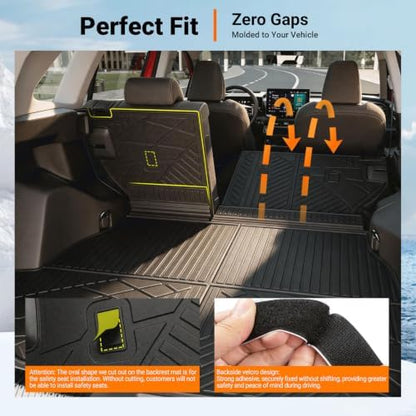 powoq Cargo Mat Backrest Mats Compatible - Image 2