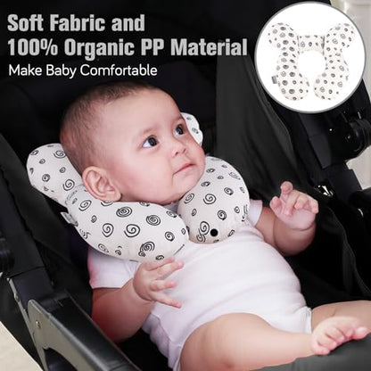 KAKIBLIN Baby Neck Pillow, Baby Head Support Pillow, Infant Neck Pillow - Image 2
