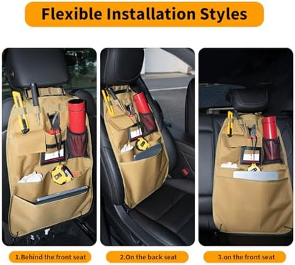 Back Seat Car Organizer with Car Storage Bags, Universal Car Organizers and - Image 6