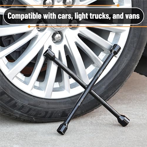 Bates 14 Inch 4 Way Lug Wrench - Image 4