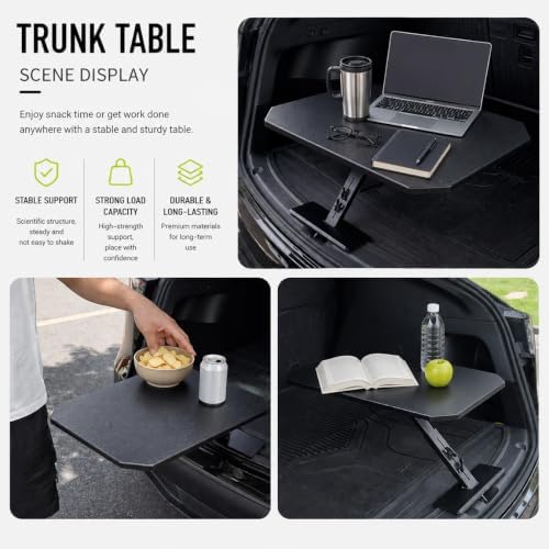 Rear Cargo Table for Subaru Forester 2014-2018, Foldable SUV Camping Table - Image 7
