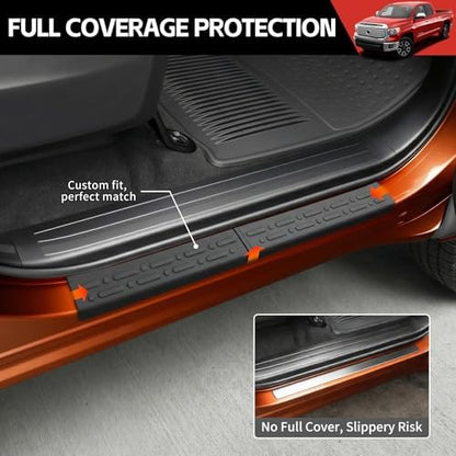 Door Sill Guards Kit Fit for 2019-2026 Dodge RAM 1500 Accessories Entry Guard - Image 4