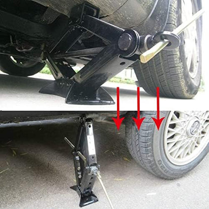 5000 lb Lift 24" RV Stabilizing Scissor Jack, Scissor Lifting Jacks w/Handle - Image 6