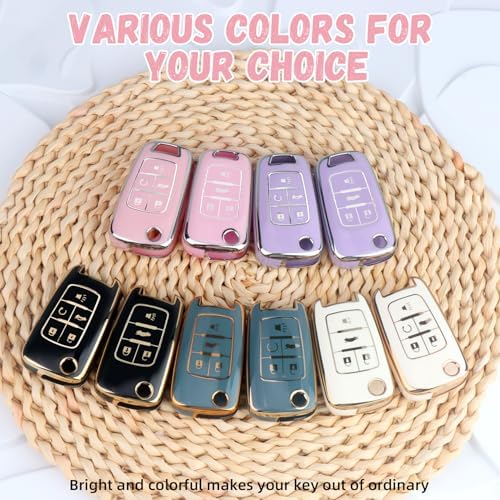for Chevy Key Fob Cover, Premium Soft TPU Full Protection Key Cover - Image 6