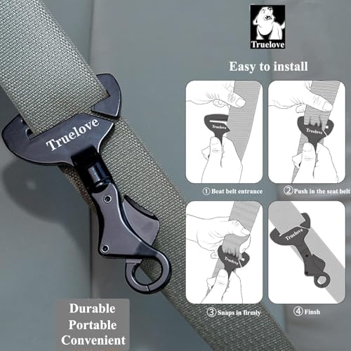 Truelove Vehicle Seat Belt Safety Buckle Lock, Dog Seat Belt Clip Universal Dog - Image 5
