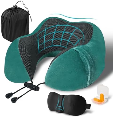 Travel Pillow, Memory Foam Neck Pillow by Unknown