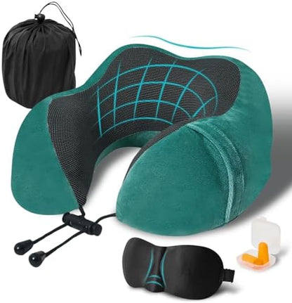 Travel Pillow, Memory Foam Neck Pillow by Unknown
