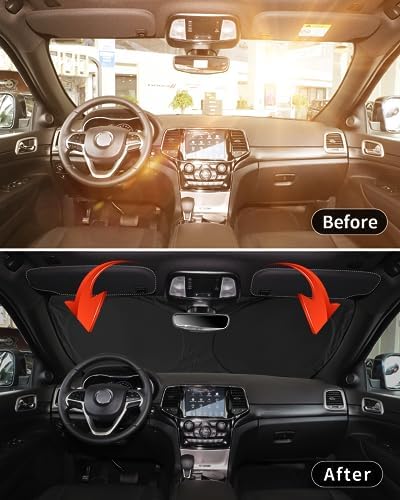 Windshield Sun Shade for Honda Odyssey 2018-2025 2026 Sunshade Sun Visor - Image 5