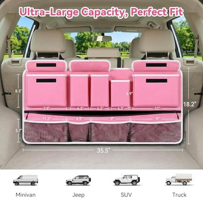 Trunk Organizer for SUV, Car Organizers and Backseat Hanging Storage - Image 2