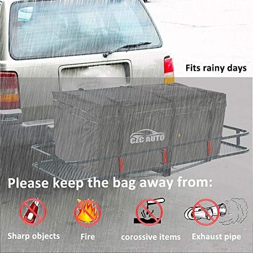 CZC AUTO Hitch Cargo Carrier Bag, 20 cu. ft Waterproof - Image 6