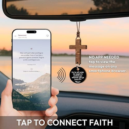 Christian Gifts for Men, Cross for Car Accessories for Men - Image 5