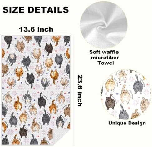 Fat Cats Butts Trump Kitchen Towels Funny Gifts - Image 2