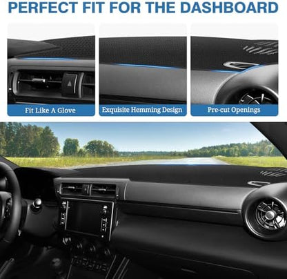 FIILINES Dash Cover for 2022-2025 2026 Toyota GR86/Subaru BRZ, Dashboard Mat - Image 4