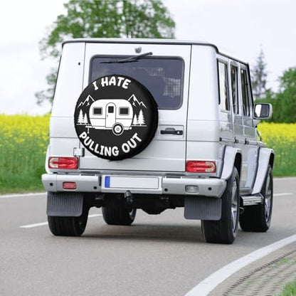 I Hate Pulling Out Spare Tire Cover SUV Trailer Truck RV 14 Inch - Image 7