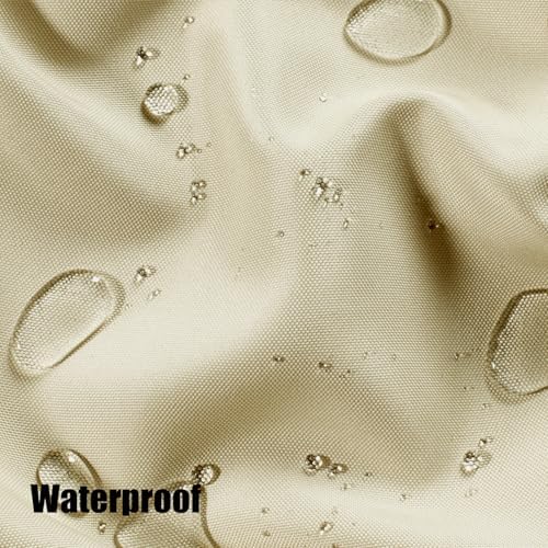 BONZER Outdoor Curtains for Patio Waterproof Thick Privacy Extra Wide - Image 2