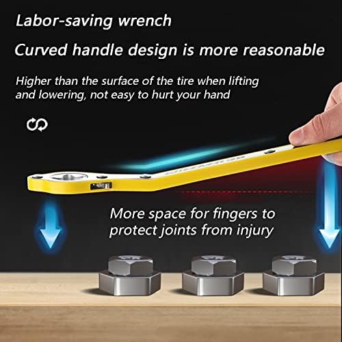 Auto Jack Ratchet Wrench of Labor-Saving Desigh, Car Jack and Lug Wrench - Image 5