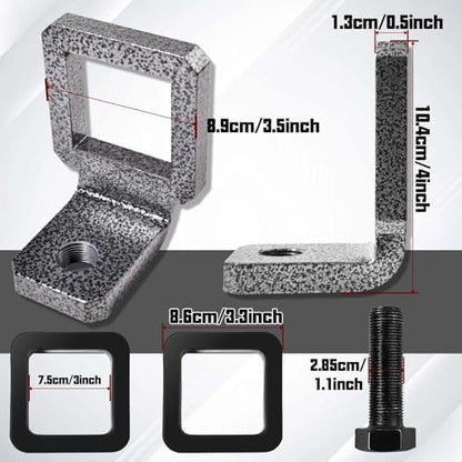 2 Inch Anti-Rattle Hitch Clamp - Image 2