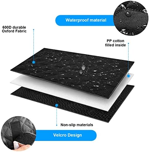 Blilo Cargo Liner for Pet, Waterproof Non-Slip Durable Dog Cargo Cover Mat - Image 4
